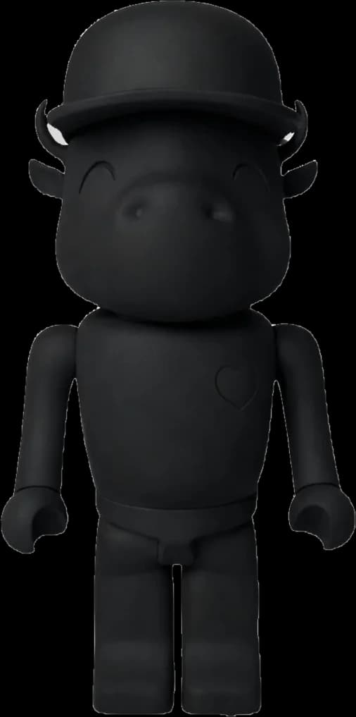 Happi Buffalo, Signature Obsidian: a collectible buffalo figure